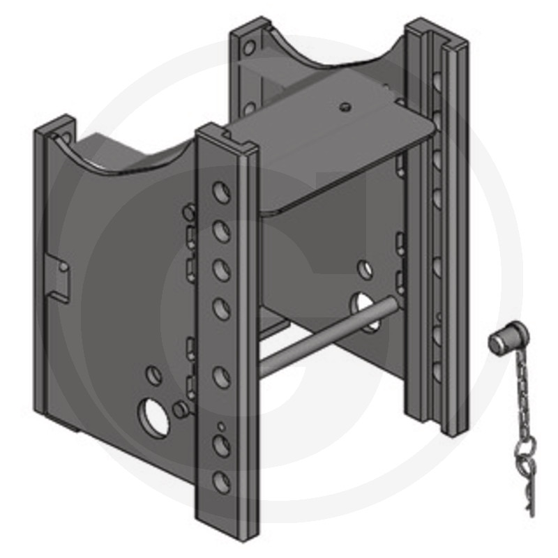 Scharmüller Support d'attelage avec glissières · réf. 77700162010A24