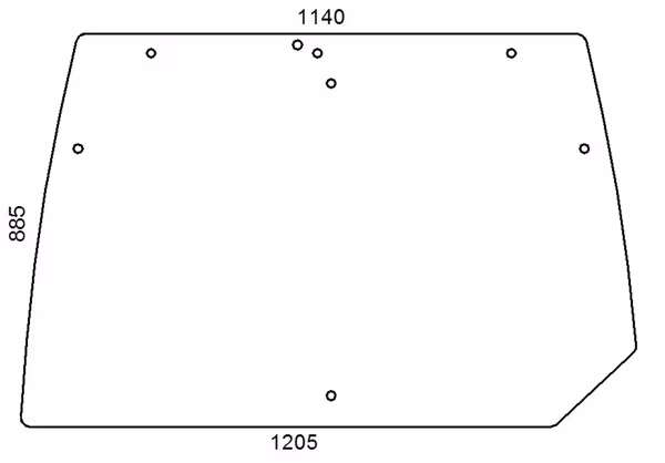 Vitre · réf. 001083460N