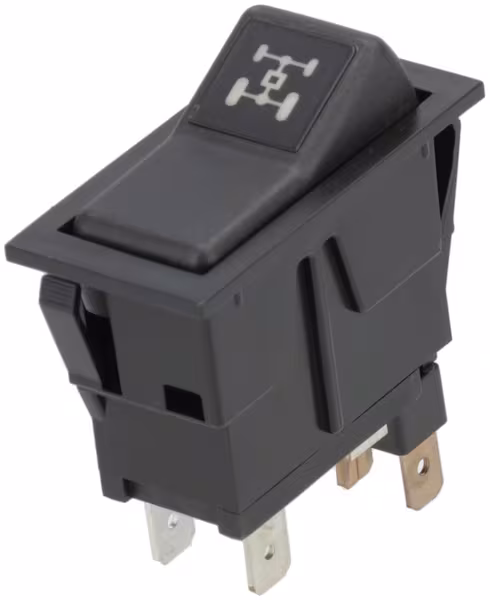 Interrupteur à bascule, I-0, marche-arrêt, 12V, 4 broches, transmission intégrale · réf. SW10040KR