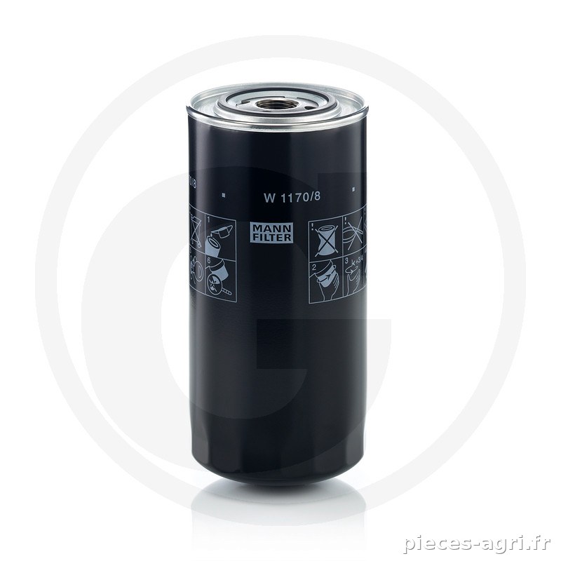 MANN FILTER Filtre à huile vue 2