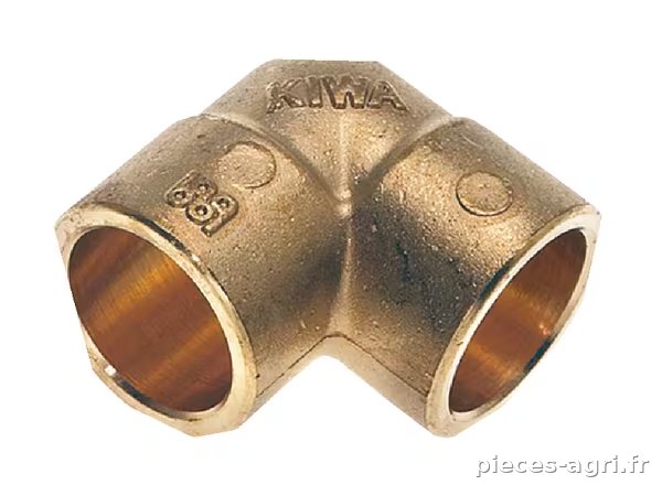 Coude en laiton 15x15mm · réf. 81650