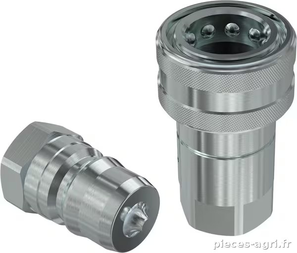 Raccord rapide femelle 3/8" - 9/16 UNF · réf. HNV3838SAEF