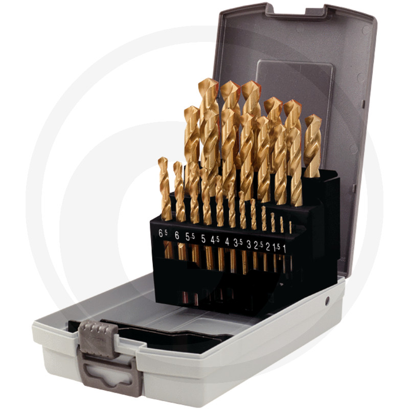 KS Tools Coffret de forets HSS TiN dans une boite · réf. 7883304623