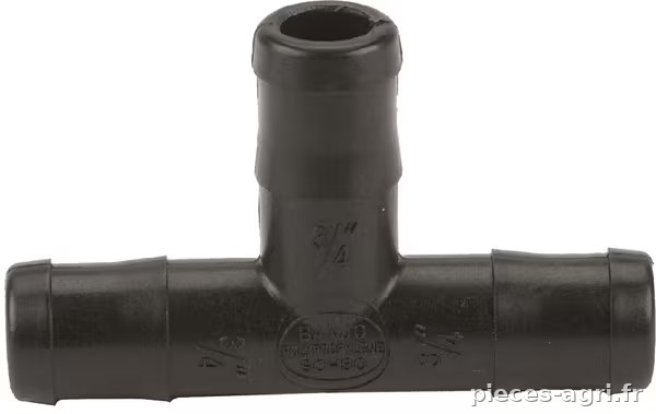 Raccord en T+embout 3x3/4" · réf. HBT075