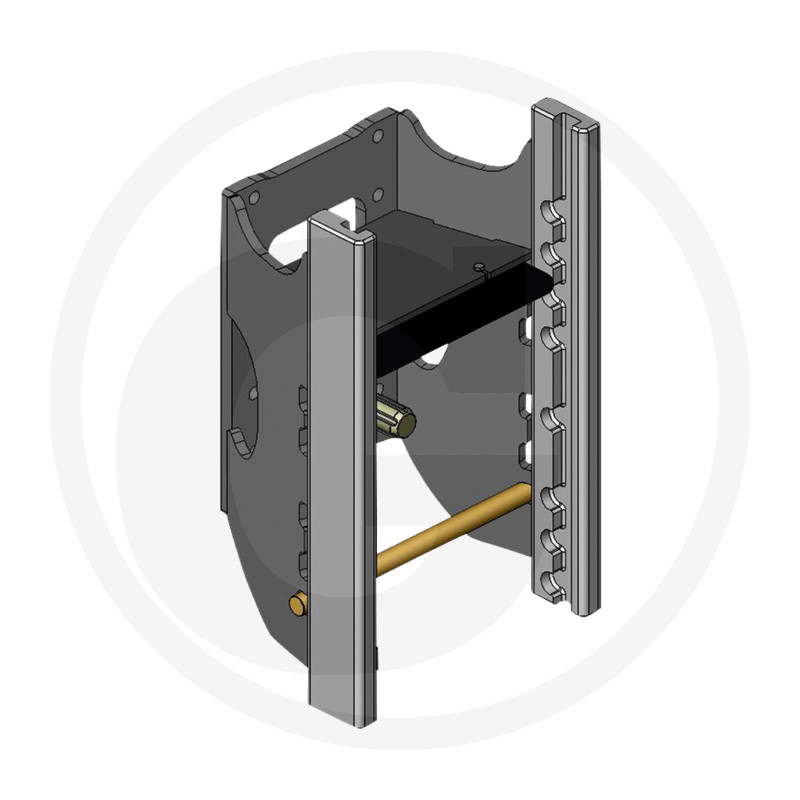 Scharmüller Support d'attelage avec glissières · réf. 77700103201