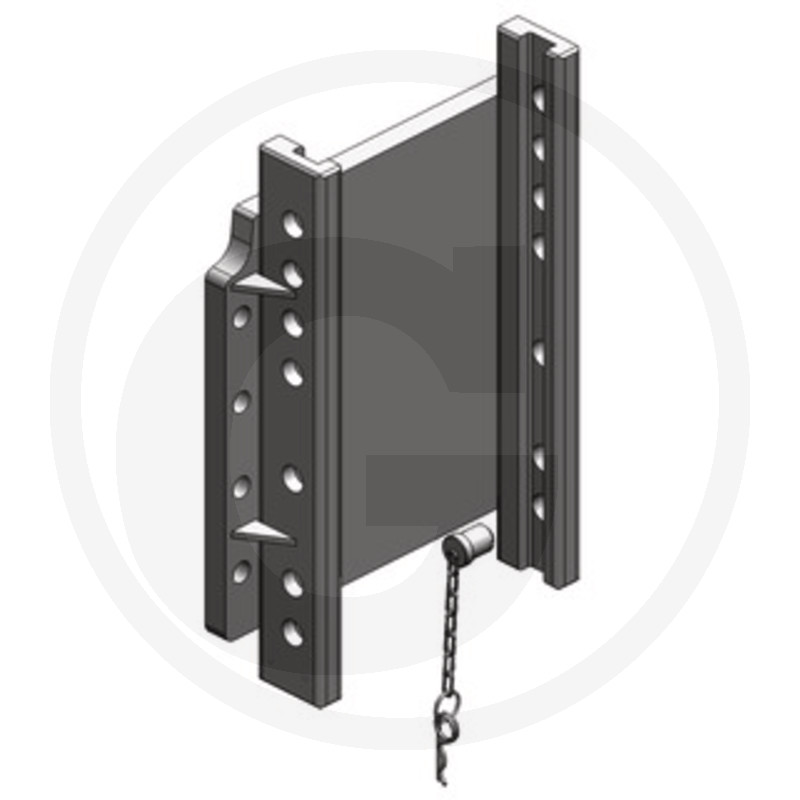 Scharmüller Support d'attelage avec glissières · réf. 77700295040