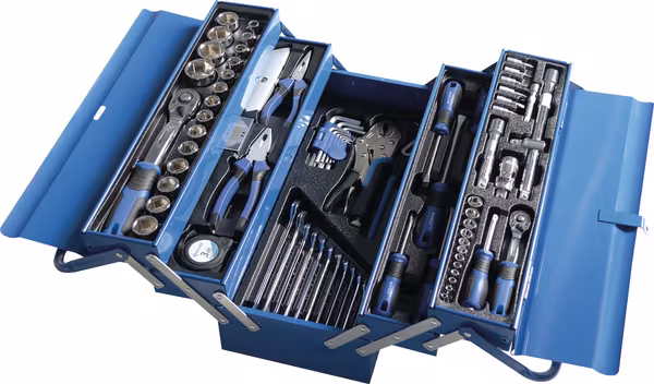 Coffret à outils avec 76 outils · réf. 25035STI