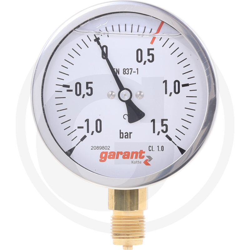 garant Kotte Glycerin-Manometer Ø 100mm vue 2