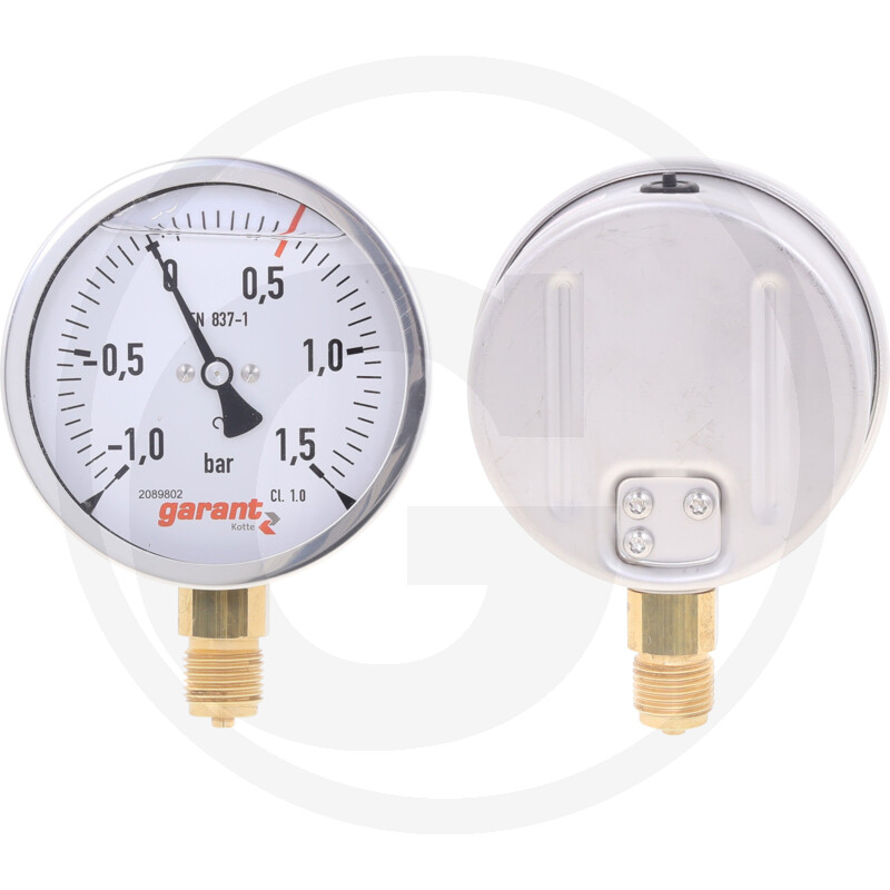 garant Kotte Glycerin-Manometer Ø 100mm vue 3