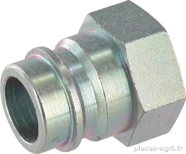 Raccord hydraulique 1/2" acier · réf. 14011003AD