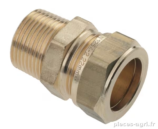 Raccord droit 3/8"x10mm · réf. 81103