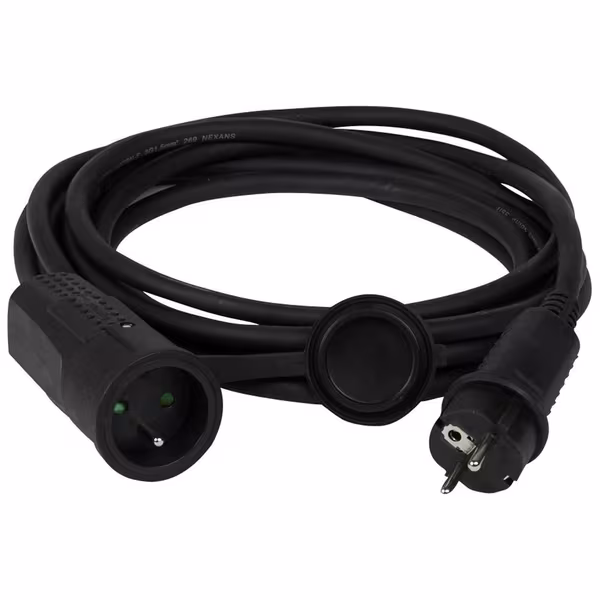 Rallonge 2P+T 16A IP44 5m · réf. LEG051625