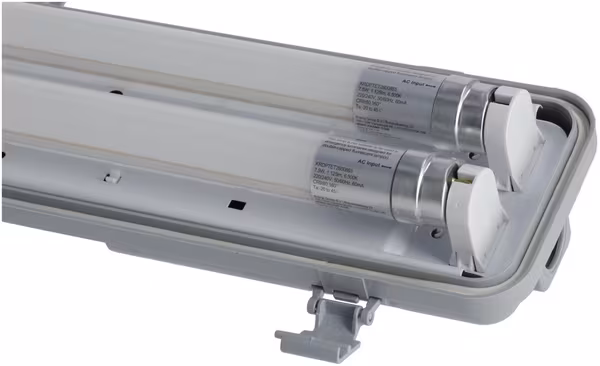 Eclairage LED TL avec Tube - 2x7,5W 60cm 6500K · réf. KRDPT60072X865