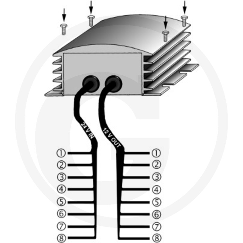 HELLA Convertisseur de tension · réf. 4555DS-008125011