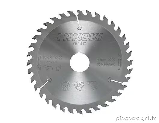 Lame de scie circulaire 185x30 T36 · réf. 752432