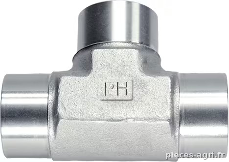 Raccord en T 1/2" BSP SS · réf. TBBB08SS