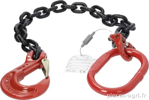 Suspension à chaîne 1 brin 1 m 10 mm · réf. H110SL1TYP1