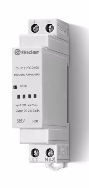 Alimentation à découpage 24V DC 0.5A 12W · réf. 781212302400
