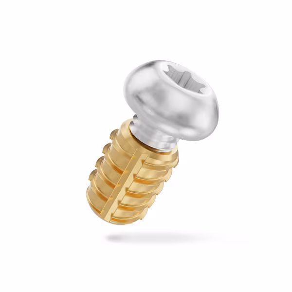 Kit d'inserts filetés pour châssis de tondeuse robot, 4x vue 2