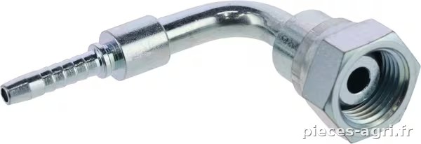 Raccord sertir DN06-1/2BSP 90° · réf. PF6890