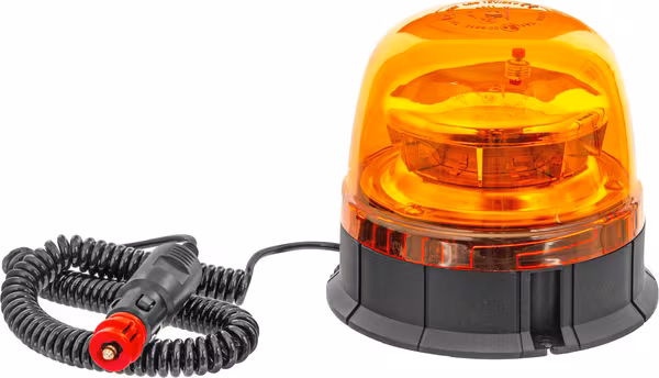 Gyrophare LED, magnétique avec prise EMC · réf. LA20026