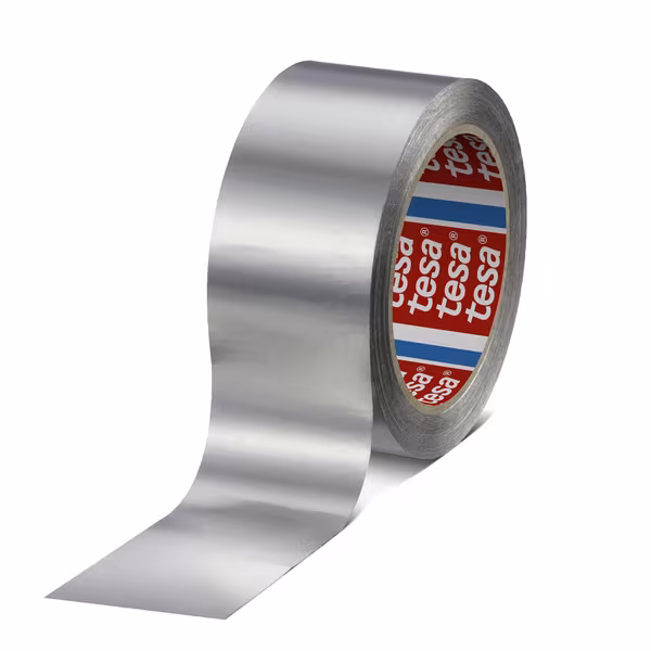 Ruban adhésif en aluminium, universel 50m x 50mm Tesa® · réf. T606500000200