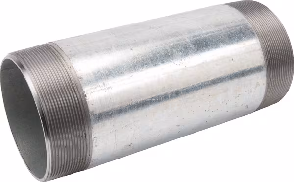 Embout tuyau zingué 4"x300 mm · réf. FG234300