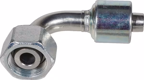 Racc. à sertir 90° DN20-M36x2 · réf. 12G25FDHORX90