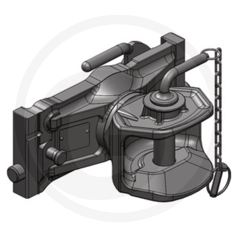Scharmüller Chape d’attelage rotative W330 Fendt K1 · réf. 77705330501