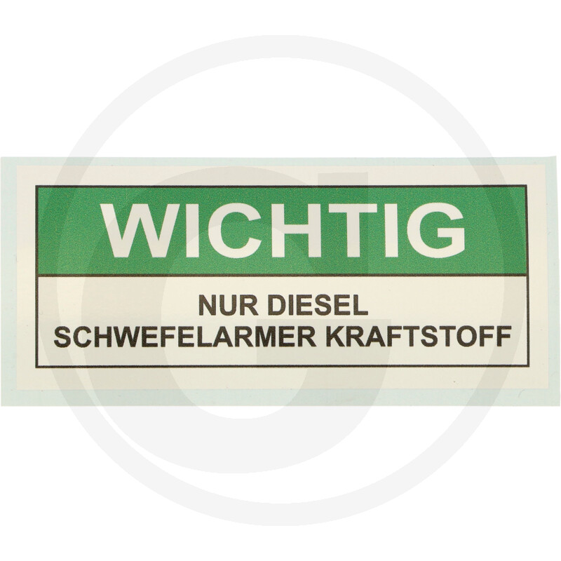 TREX.PARTS Autocollant (uniquement en Allemand) · réf. 11463294