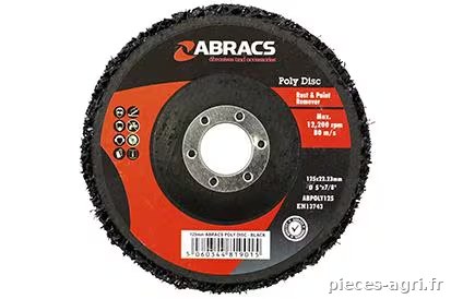 Disque Poly 125x22mm (x10) · réf. VLA1735