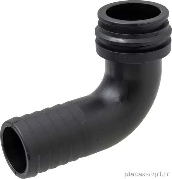 Raccord à fourche, femelle 90° AF5, embout de tuyau 35 mm · réf. 8420507