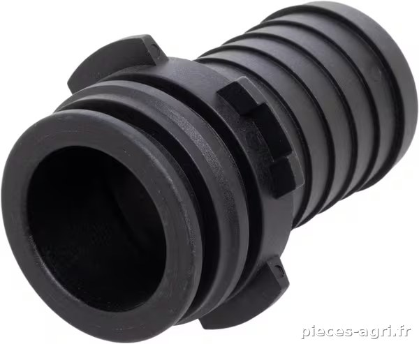 Raccord de tuyau droit 30 mm avec connexion mâle T4 · réf. 1091430