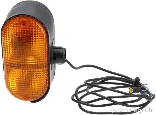 Feu clignotant, halogène, droit, adaptable pour CNH · réf. 3470144