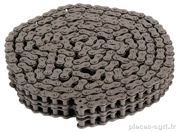 Chaîne à rouleaux double ASA60 · réf. 60A2LB