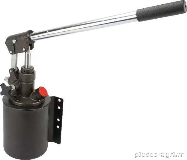 Pied béquille avec pompe manuelle 3,3 t vue 3