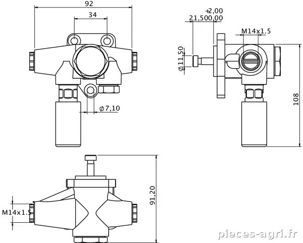 Pompe d'alimentation en carburant · réf. AR89956KR
