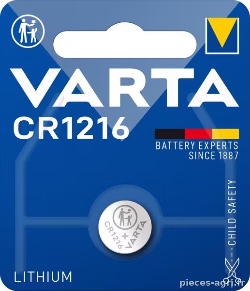 Batterie CR 1216 · réf. VT06216