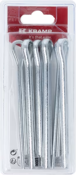 Goupille fendue 8 x 90mm (6) · réf. KR94890P06B