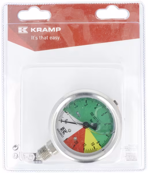 Manomètre de pulvérisateur Ø63mm x 0-8-25 Bar (1) · réf. KRMA630825P01B