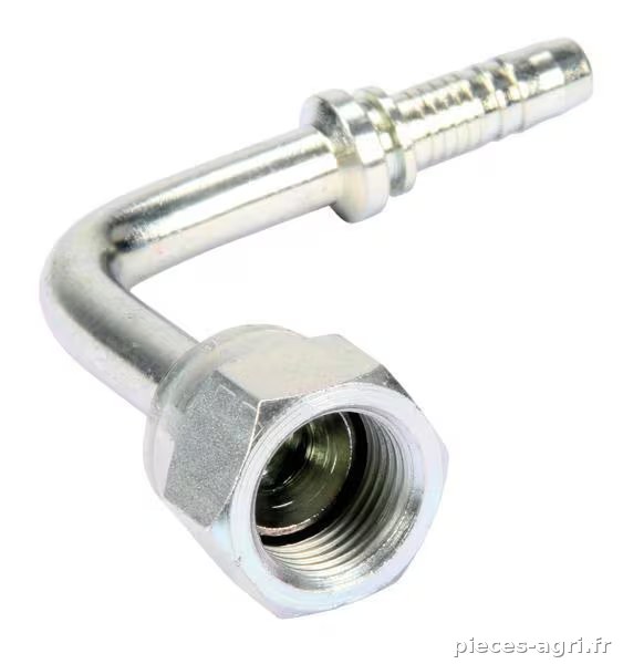 Raccord DN16-7/8 JIC 90° long · réf. PA161490L