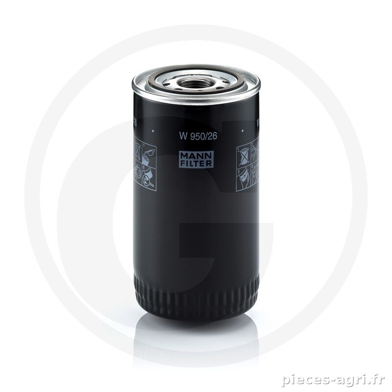 MANN FILTER Filtre à huile moteur vue 2