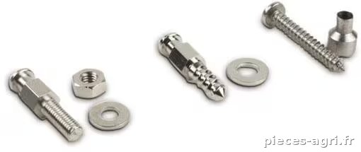 Vis avec douille, INOX 3,5 x 28 mm  · réf. PL10110