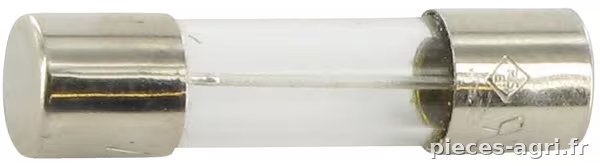 Fusible verre 16A longueur 20mm Siba · réf. ZEK52016000