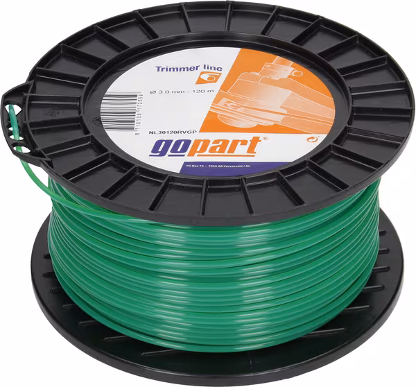 Fil de coupe Ø 3mm 120m rond vert gopart · réf. NL30120RVGP