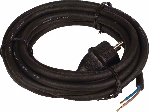 Câble 5M 2X1,5 H07RN-F + chev. · réf. 714520