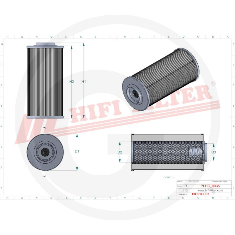 HIFI Hydraulikfilter · réf. 5675001