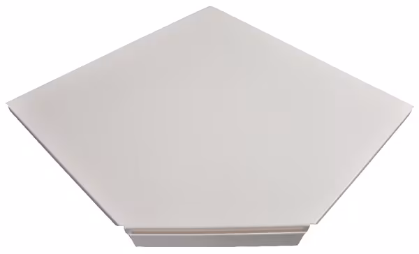 Tablette 90° 47 cm blanc cassé · réf. 57141747J
