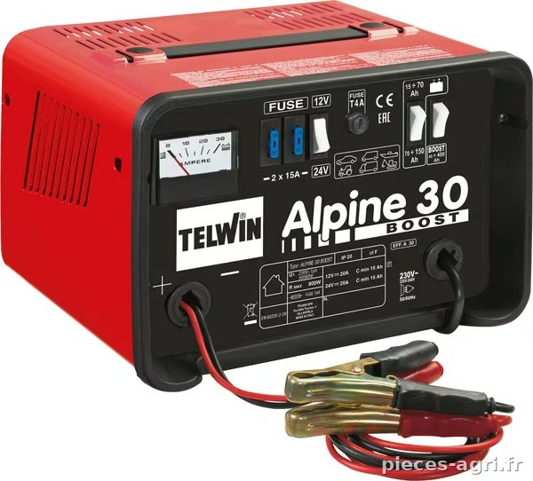 Équipé d'un sélecteur pour une charge normale ou rapide (BOOST) · réf. BL30A