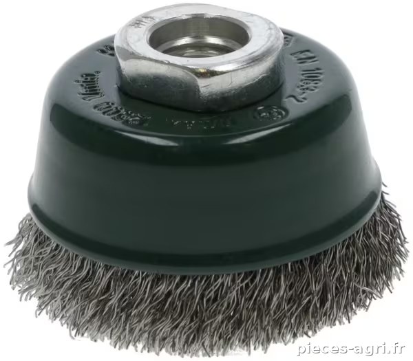 Brosse métallique M14 60mm en acier inoxydable · réf. 0002613361